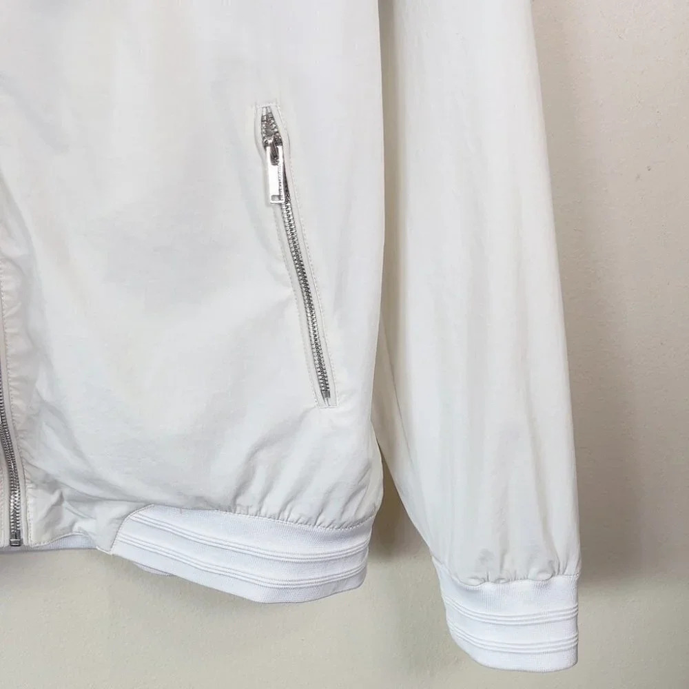 Karl Lagerfeld Men's Bomber Windbreaker Jacket - Picture 7 of 16